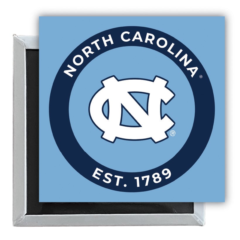 UNC Tar Heels 2.5"x 2.5" Fridge Magnet Officially Licensed Collegiate Product Image 1