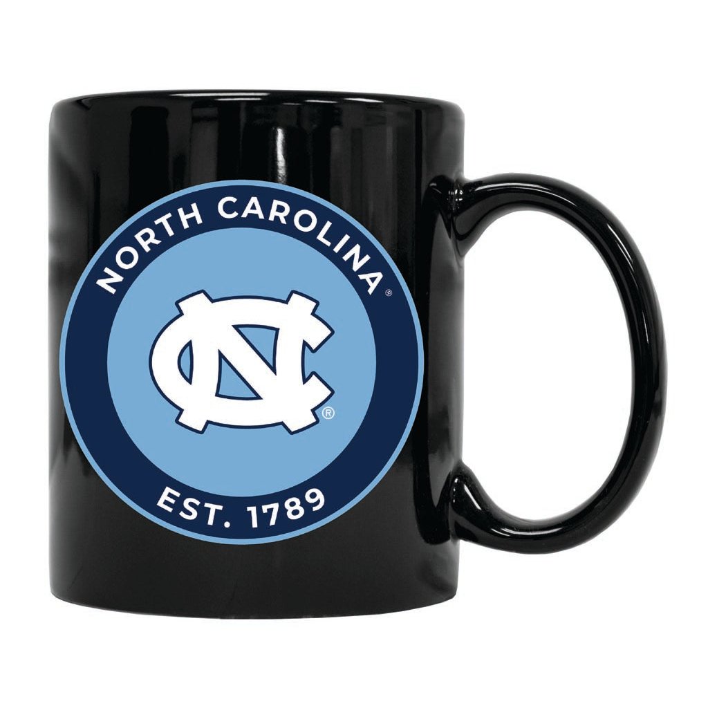 UNC Tar Heels 12 oz Ceramic Coffee Mug Circle Design Officially Licensed Collegiate Product Image 2