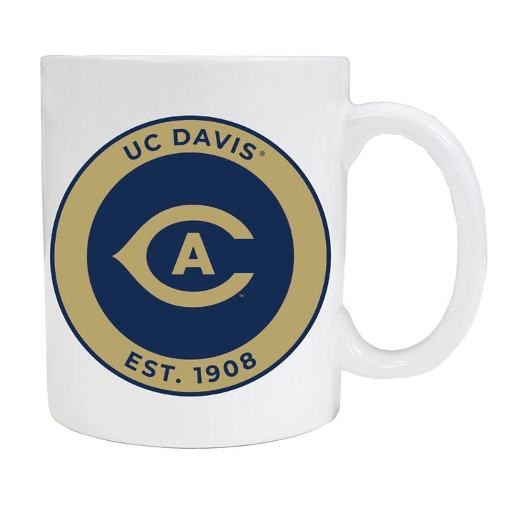 UC Davis Aggies 12 oz Ceramic Coffee Mug Circle Design Officially Licensed Collegiate Product Image 2