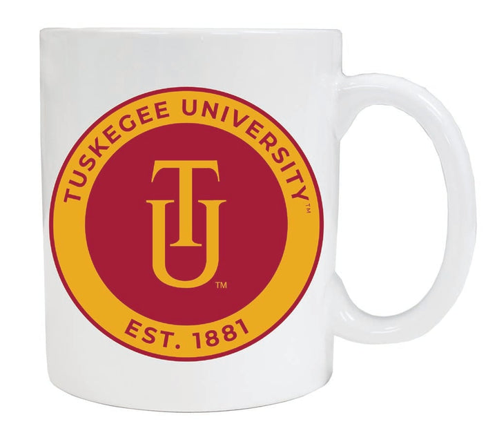 Tuskegee University 12 oz Ceramic Coffee Mug Circle Design Officially Licensed Collegiate Product Image 1