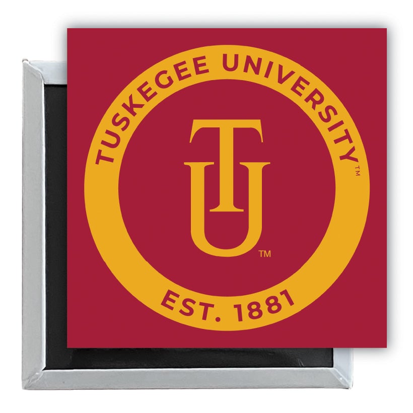 Tuskegee University 2.5"x 2.5" Fridge Magnet Officially Licensed Collegiate Product Image 1