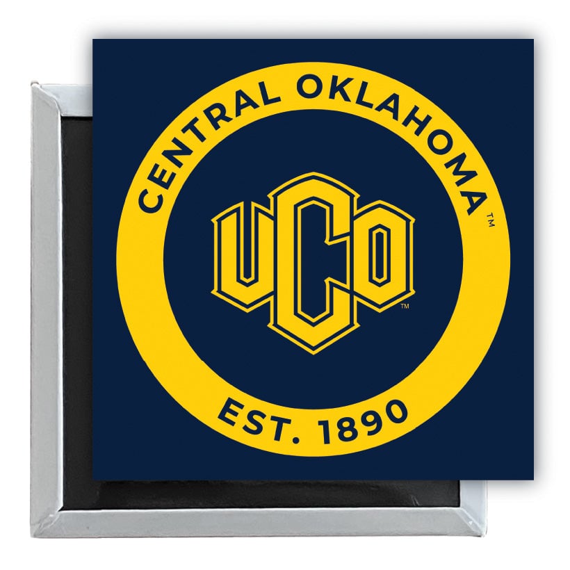 University of Central Oklahoma Bronchos 2.5"x 2.5" Fridge Magnet Officially Licensed Collegiate Product Image 1