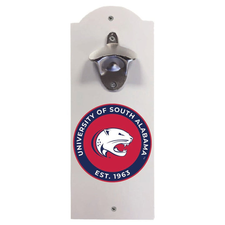 University of South Alabama Wall Mounted Bottle Opener Officially Licensed Collegiate Product Image 2