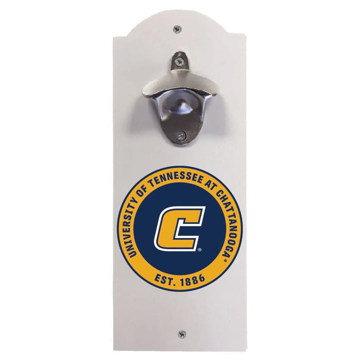 University of Tennessee at Chattanooga Wall Mounted Bottle Opener Officially Licensed Collegiate Product Image 1