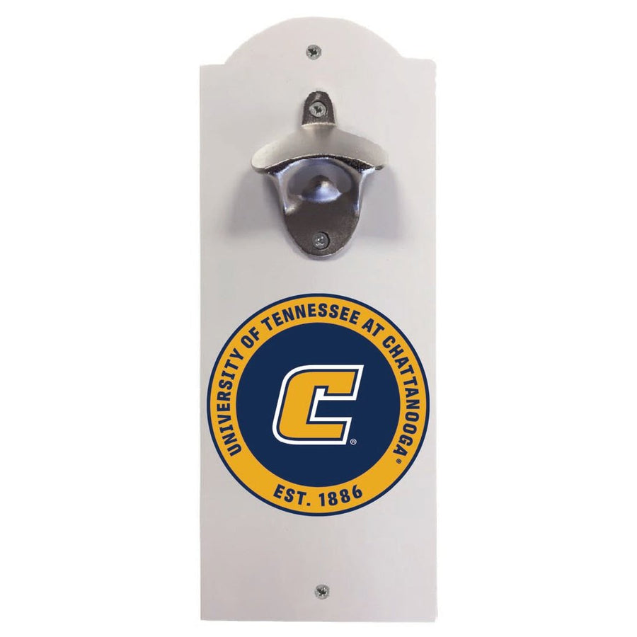 University of Tennessee at Chattanooga Wall Mounted Bottle Opener Officially Licensed Collegiate Product Image 1