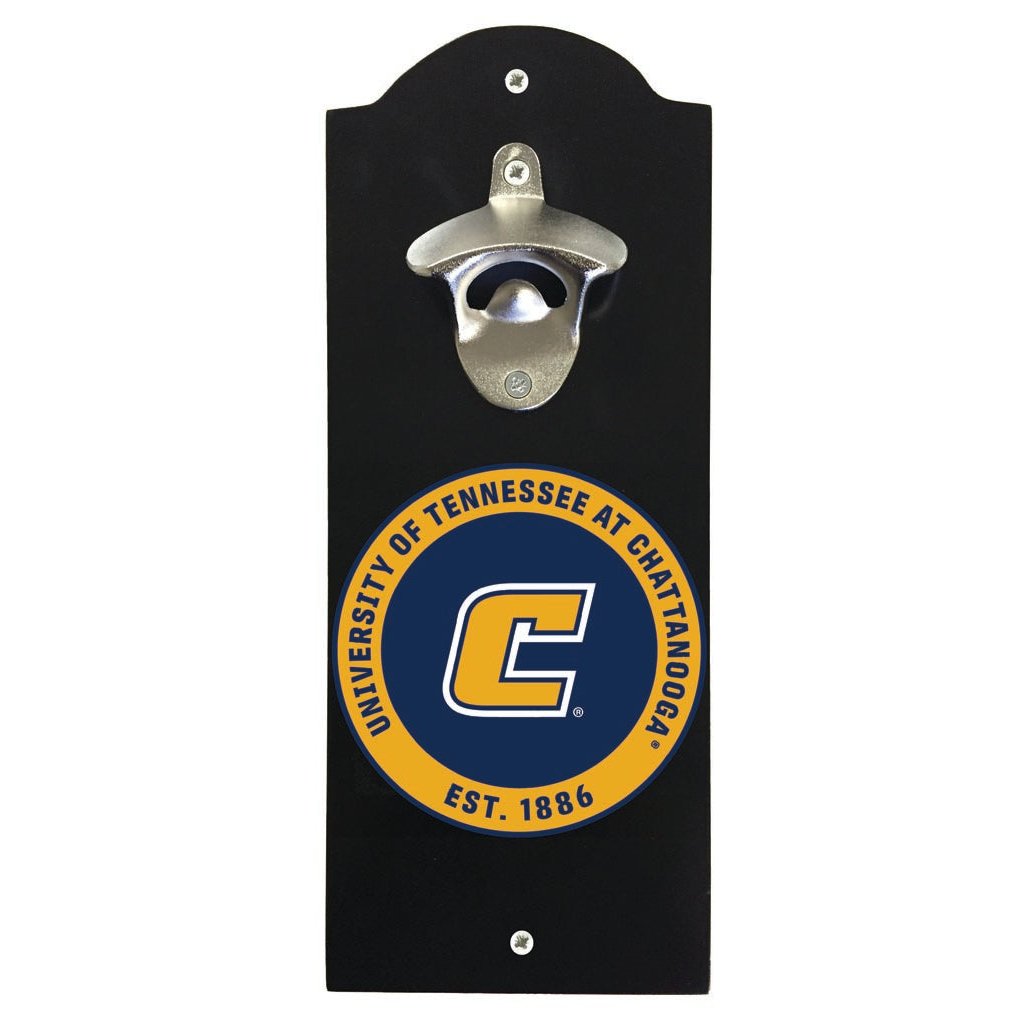 University of Tennessee at Chattanooga Wall Mounted Bottle Opener Officially Licensed Collegiate Product Image 1