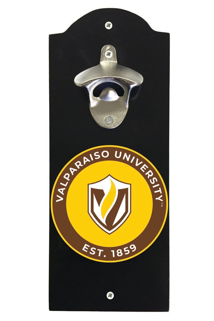 Valparaiso University Wall Mounted Bottle Opener Officially Licensed Collegiate Product Image 1