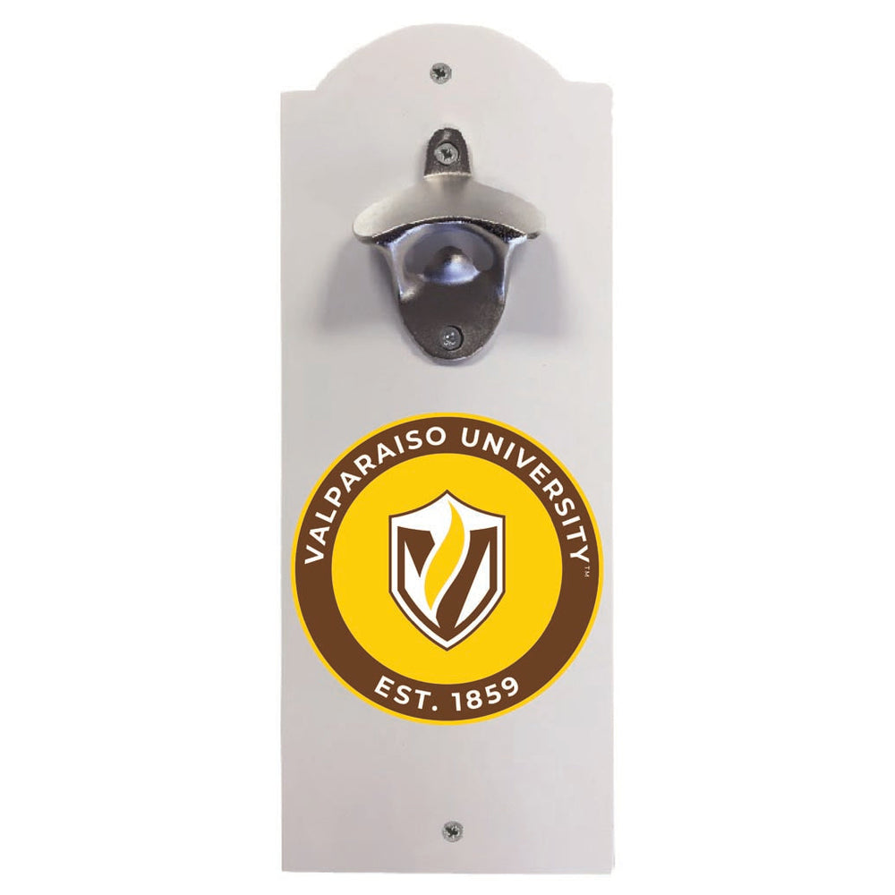 Valparaiso University Wall Mounted Bottle Opener Officially Licensed Collegiate Product Image 2