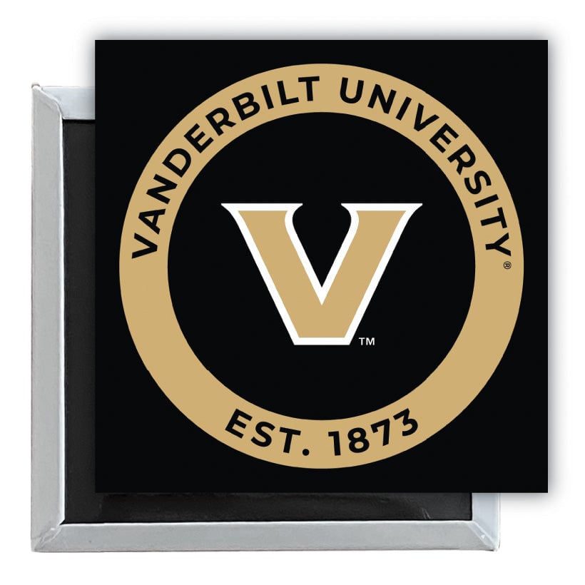 Vanderbilt University 2.5"x 2.5" Fridge Magnet Officially Licensed Collegiate Product Image 1