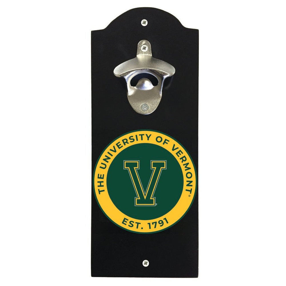 Vermont Catamounts Wall Mounted Bottle Opener Officially Licensed Collegiate Product Image 2