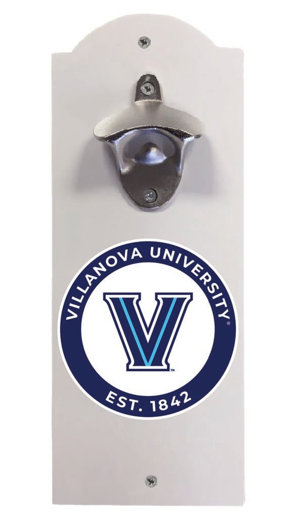 Villanova Wildcats Wall Mounted Bottle Opener Officially Licensed Collegiate Product Image 1