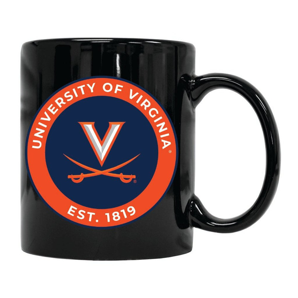 Virginia Cavaliers 12 oz Ceramic Coffee Mug Circle Design Officially Licensed Collegiate Product Image 2