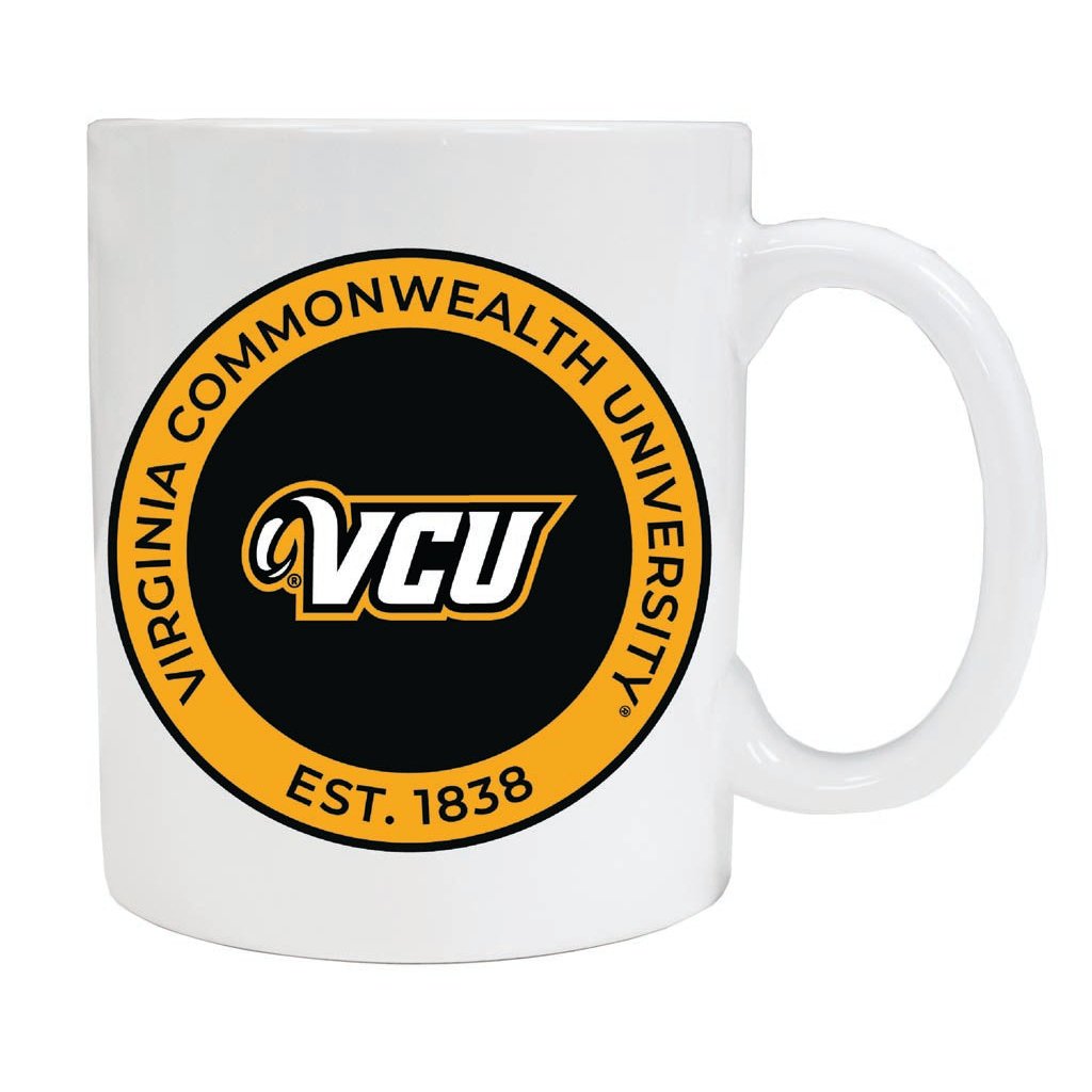 Virginia Commonwealth 12 oz Ceramic Coffee Mug Circle Design Officially Licensed Collegiate Product Image 1