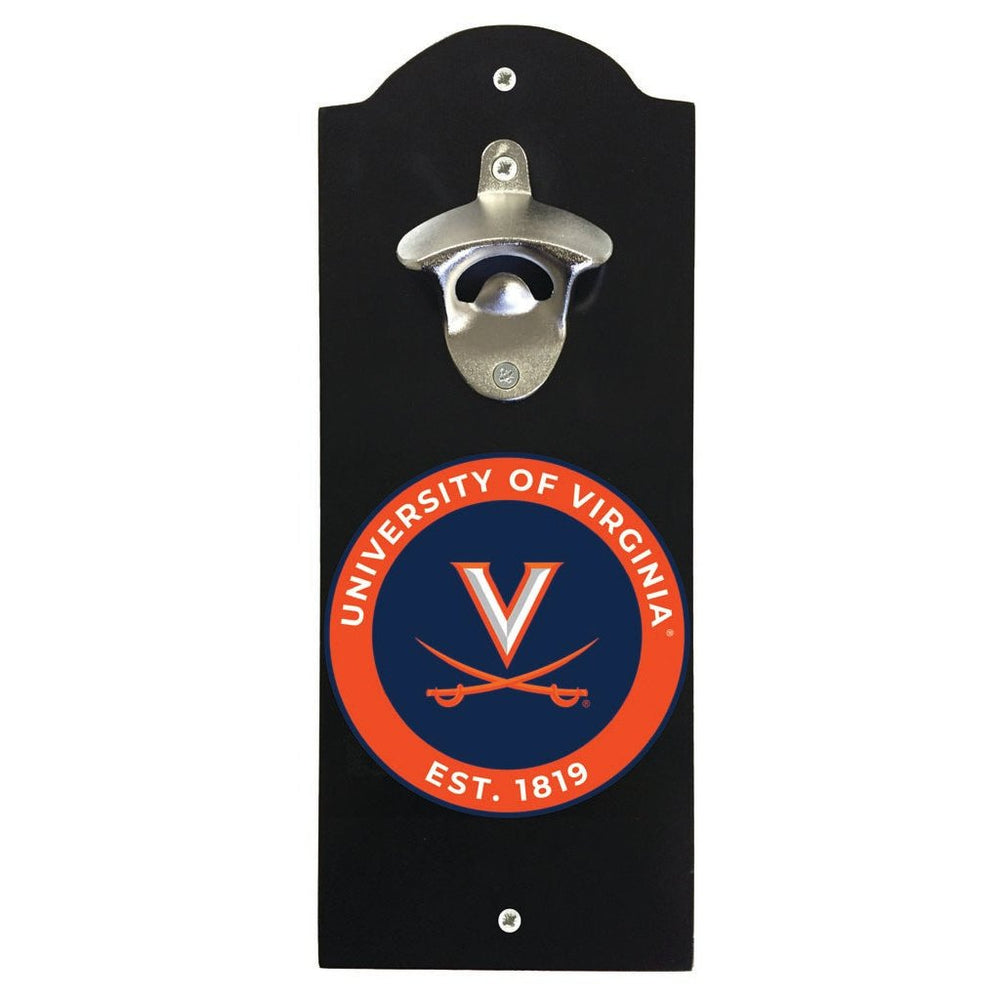 Virginia Cavaliers Wall Mounted Bottle Opener Officially Licensed Collegiate Product Image 2