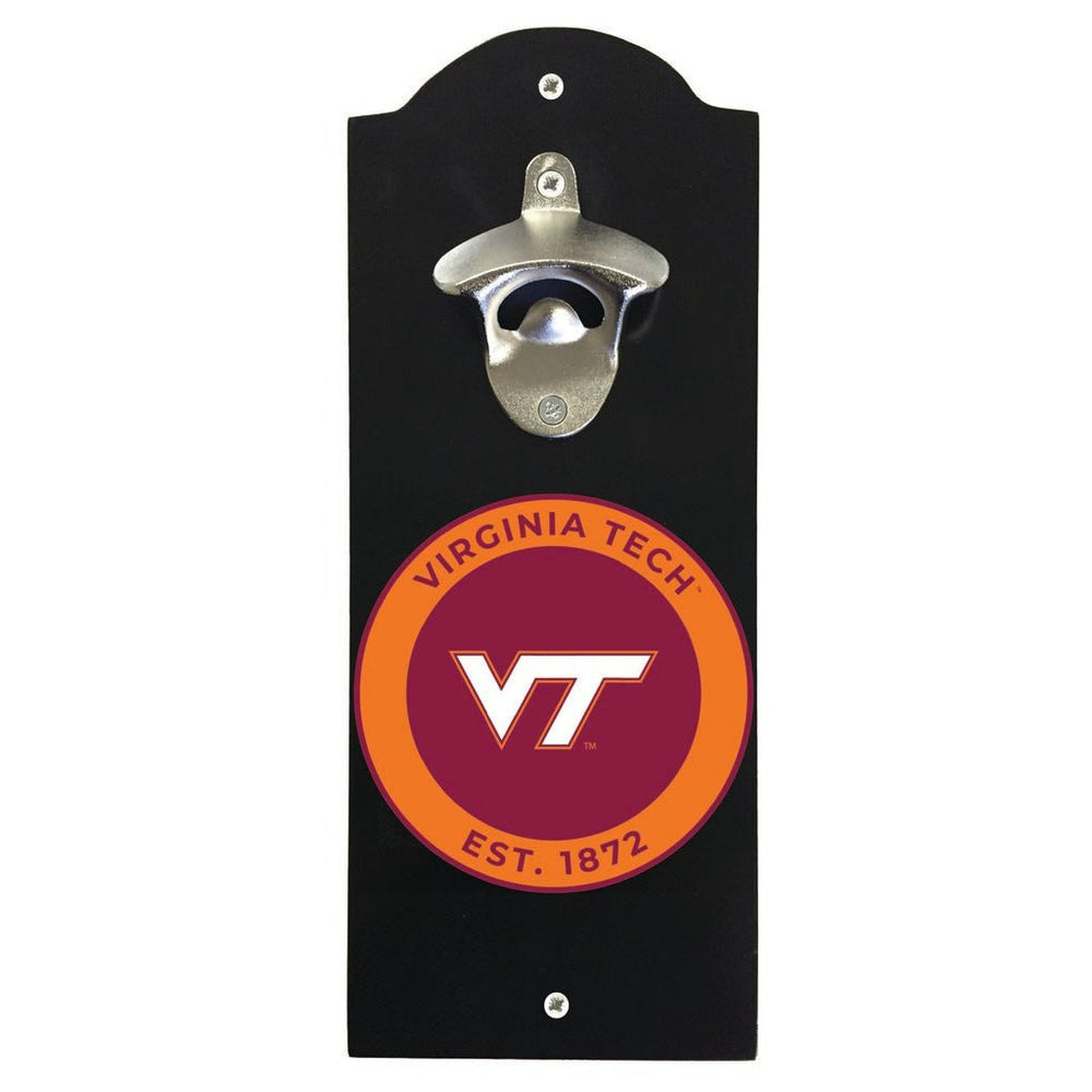 Virginia Tech Hokies Wall Mounted Bottle Opener Officially Licensed Collegiate Product Image 2