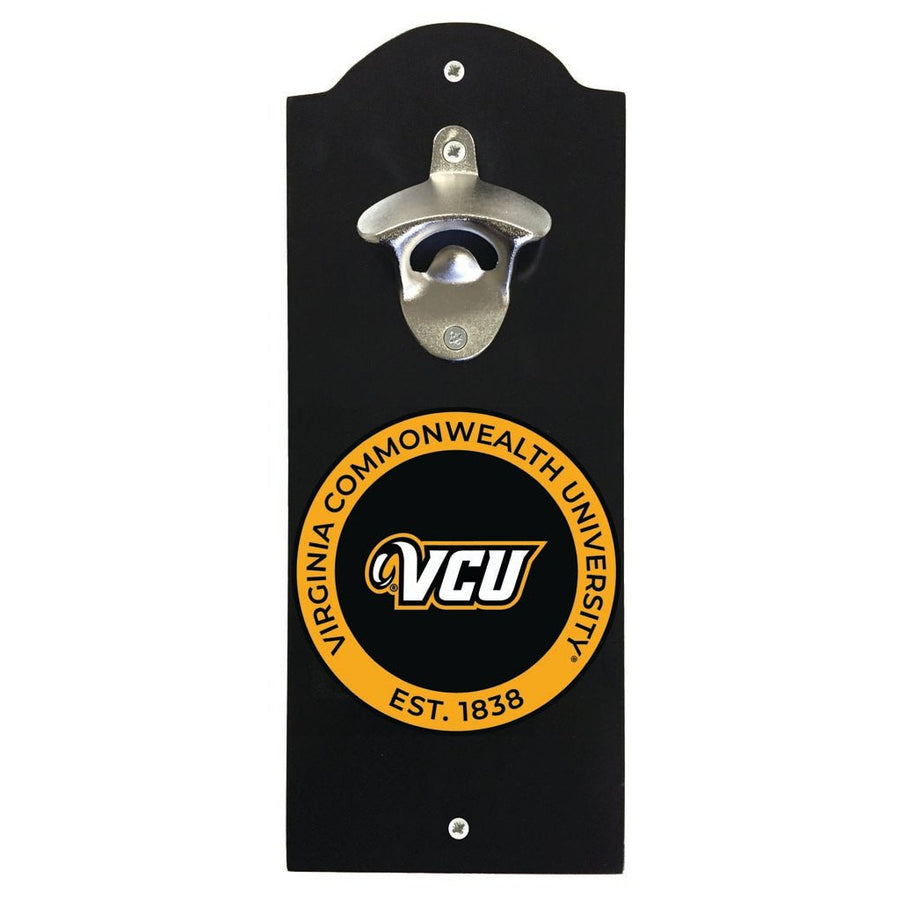 Virginia Commonwealth Wall Mounted Bottle Opener Officially Licensed Collegiate Product Image 1