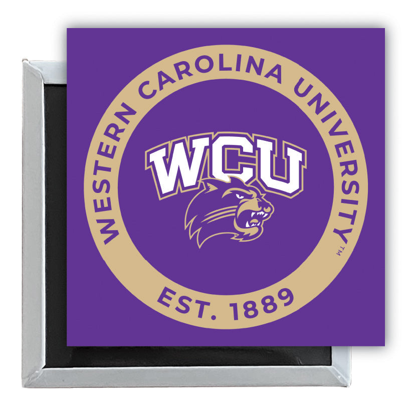 Western Carolina University 2.5"x 2.5" Fridge Magnet Officially Licensed Collegiate Product Image 1