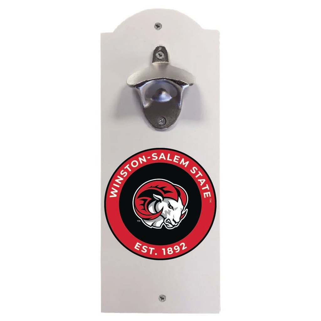 Winston-Salem State Wall Mounted Bottle Opener Officially Licensed Collegiate Product Image 2