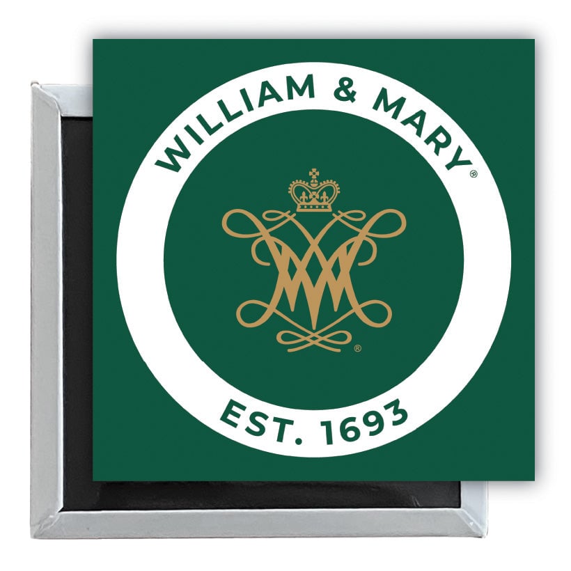 William and Mary 2.5"x 2.5" Fridge Magnet Officially Licensed Collegiate Product Image 1