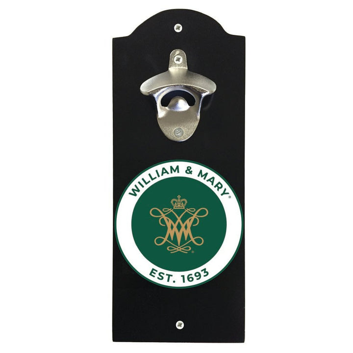 William and Mary Wall Mounted Bottle Opener Officially Licensed Collegiate Product Image 1