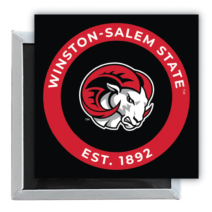 Winston-Salem State 2.5"x 2.5" Fridge Magnet Officially Licensed Collegiate Product Image 1