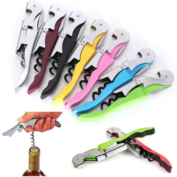 Multi-functional Stainless Corkscrew Wine Beer Bottle Opener Image 1