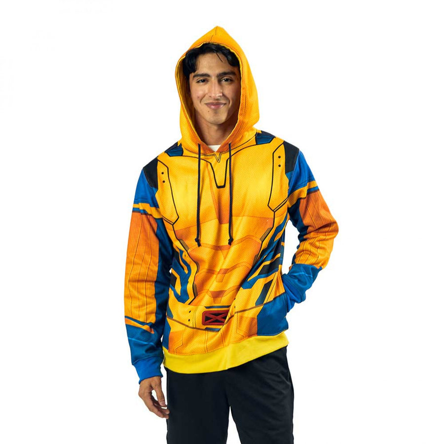 Wolverine Cosplay Full-Art Hoodie Sweatshirt Image 1