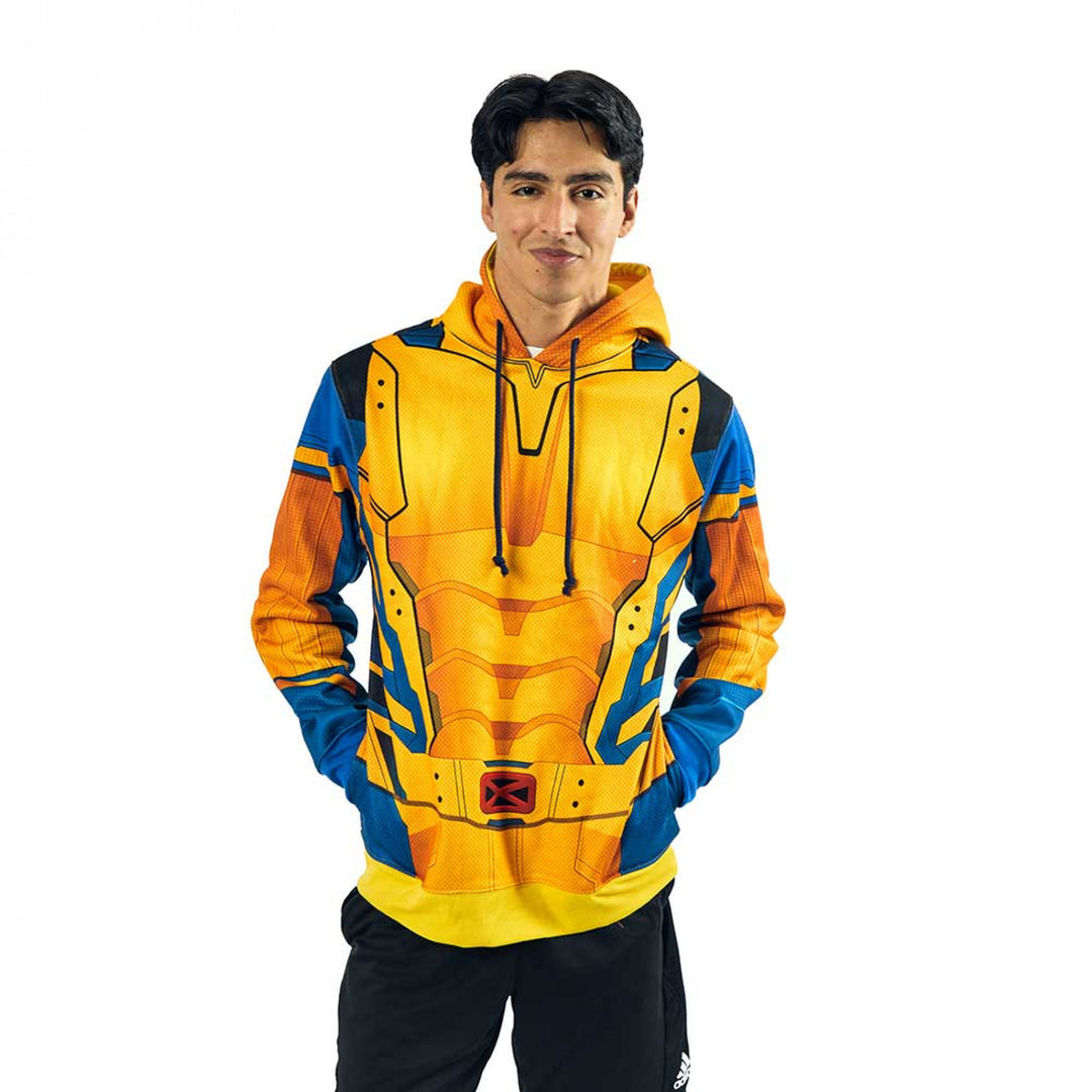 Wolverine Cosplay Full-Art Hoodie Sweatshirt Image 2