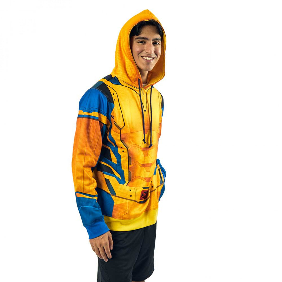 Wolverine Cosplay Full-Art Hoodie Sweatshirt Image 3