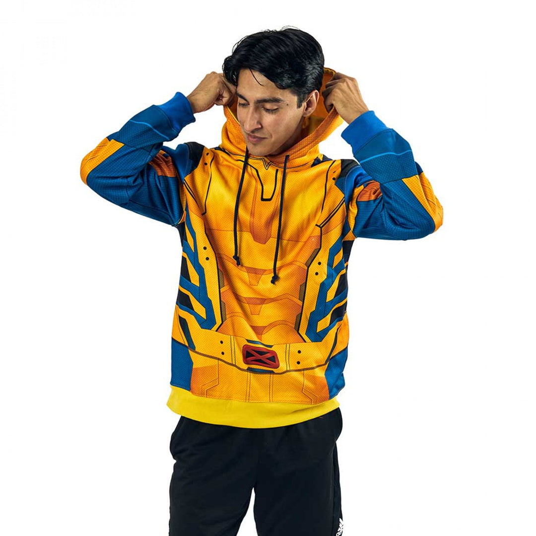 Wolverine Cosplay Full-Art Hoodie Sweatshirt Image 4