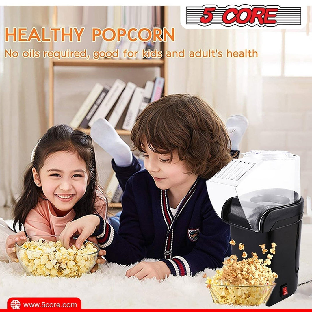 5Core Popcorn Machine 16 Cup Hot Air Popper Mini Portable Electric Pop Image 6