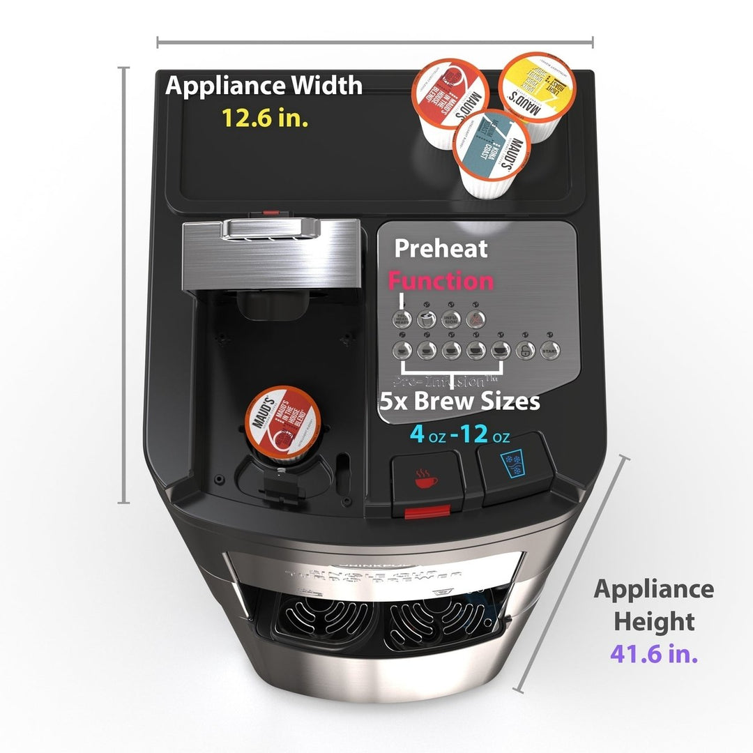 Drinkpod 3000 Elite Series - Coffee Plus Water Purification Cooler Image 11