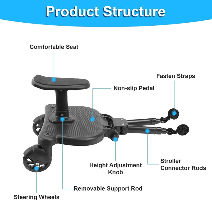 2-in-1 Universal Stroller Board Image 4