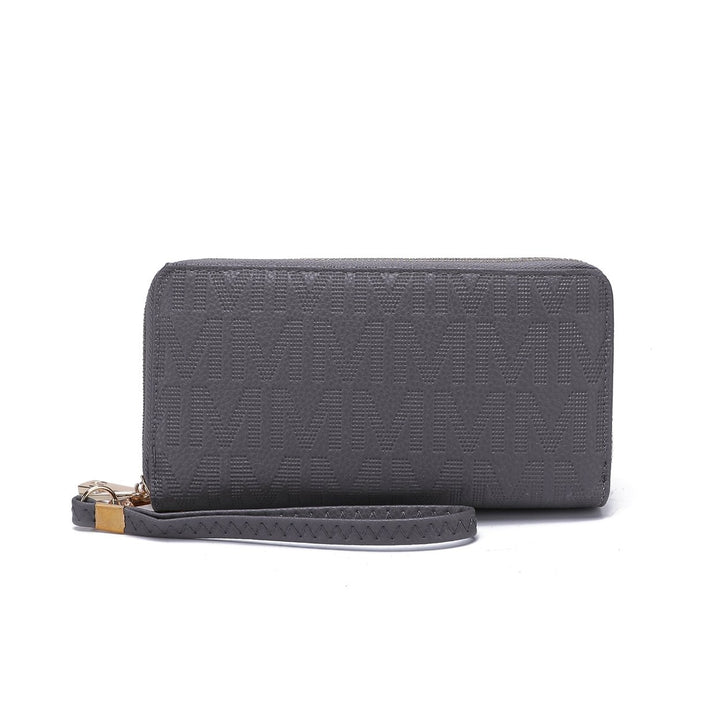 MKFCollection Lisbette Signature Wallet - Vegan Leather Designer Handbag Image 12