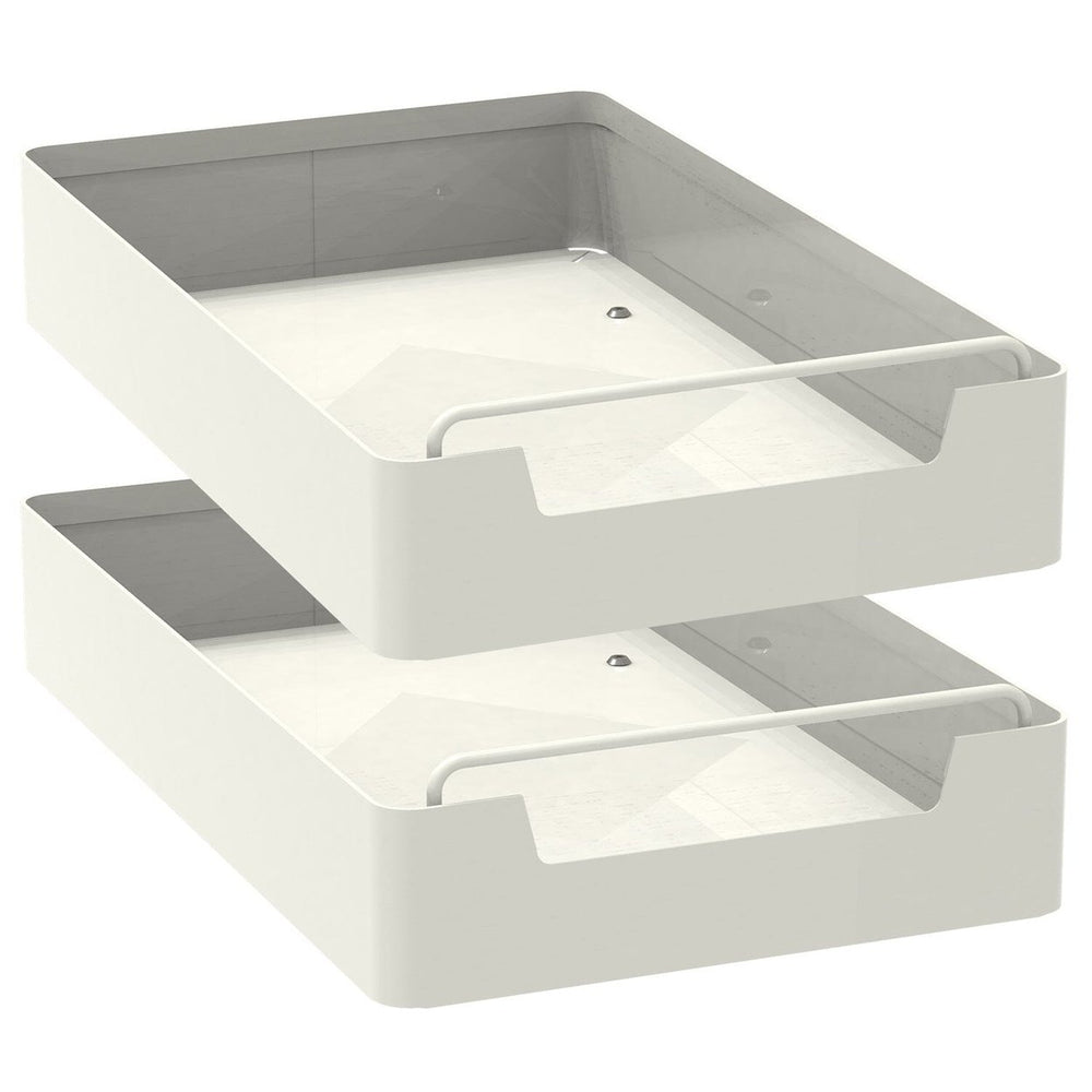 2-Pieces: Pull Out Cabinet Organizers Image 2