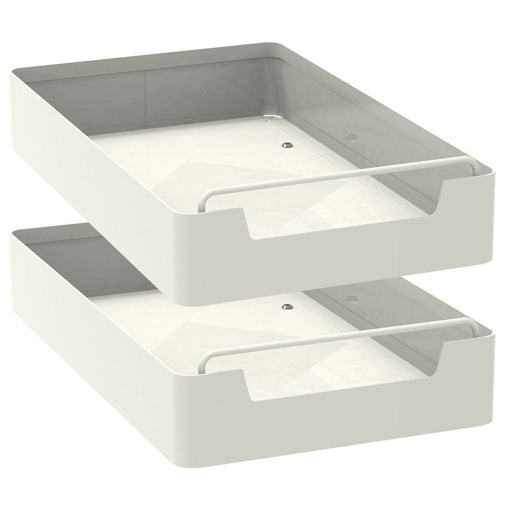 2-Pieces: Pull Out Cabinet Organizers Image 1