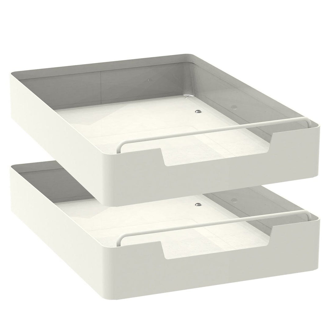 2-Pieces: Pull Out Cabinet Organizers Image 3