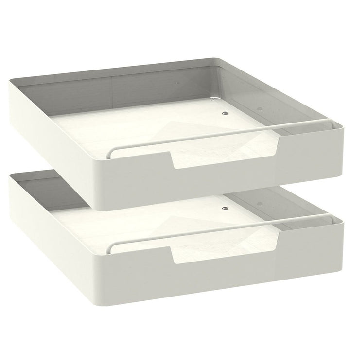 2-Pieces: Pull Out Cabinet Organizers Image 4