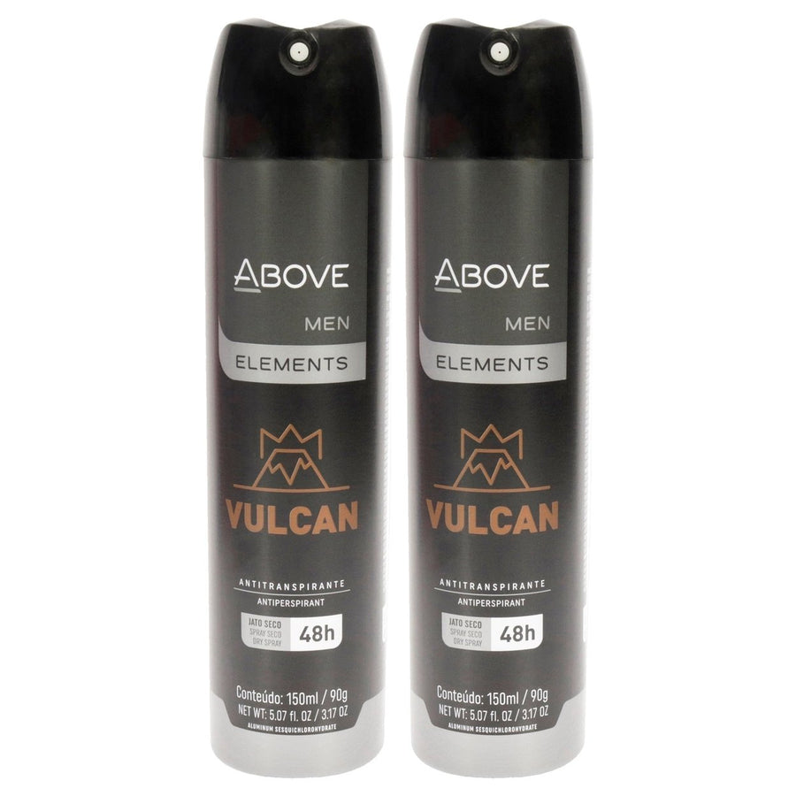 Above 48 Hours Element Antiperspirant Deodorant - Vulcan by Above for Men - 3.17 oz Deodorant Spray - Pack of 2 Image 1