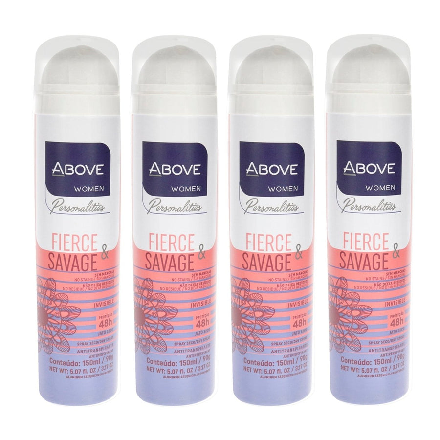 Above 48 Hours Personalities Antiperspirant Deodorant - Fierce and Savage by Above for Women - 3.17 oz Deodorant Spray - Image 1