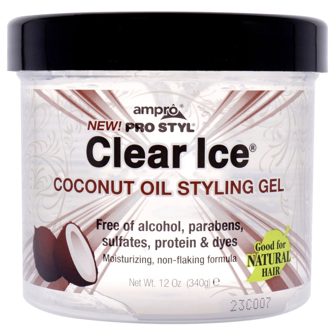 Ampro Pro Styl Clear Ice Gel - Coconut by Ampro for Women - 12 oz Gel Image 1