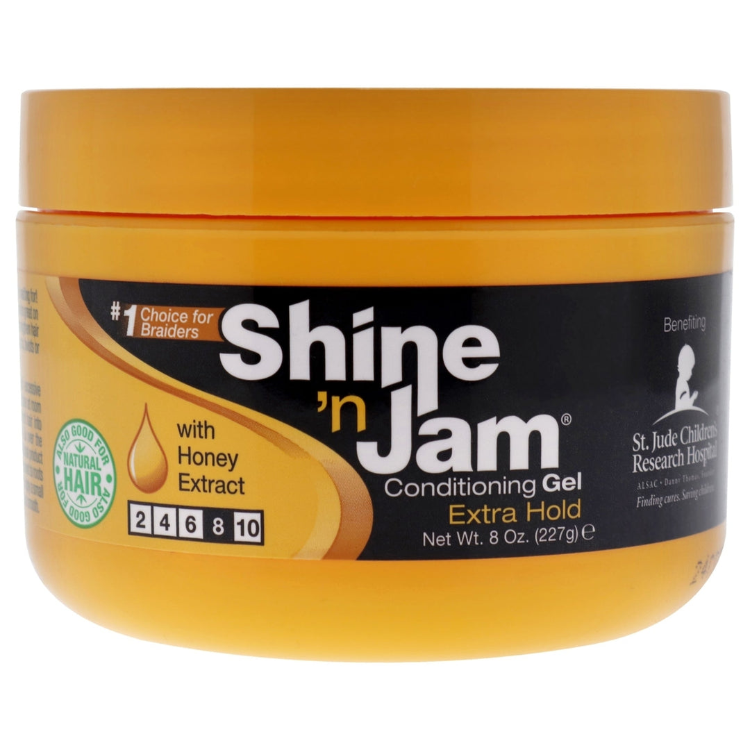 Ampro Shine-n-Jam Extra Hold by Ampro for Women - 8 oz Gel Image 1