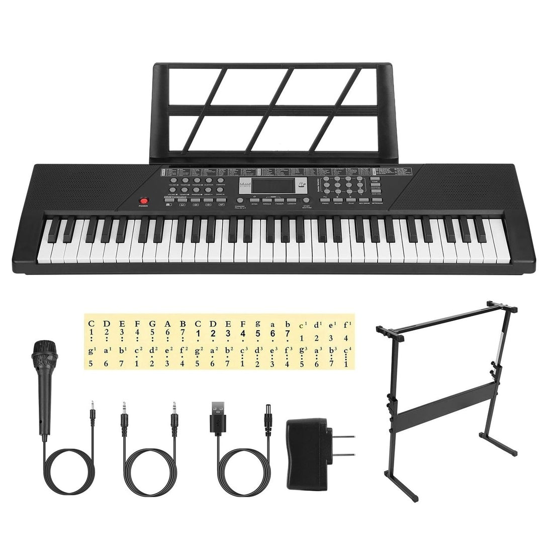 61 Keys Digital Music Keyboard Electronic Piano Image 1