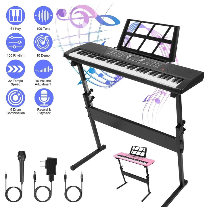 61 Keys Digital Music Keyboard Electronic Piano Image 8