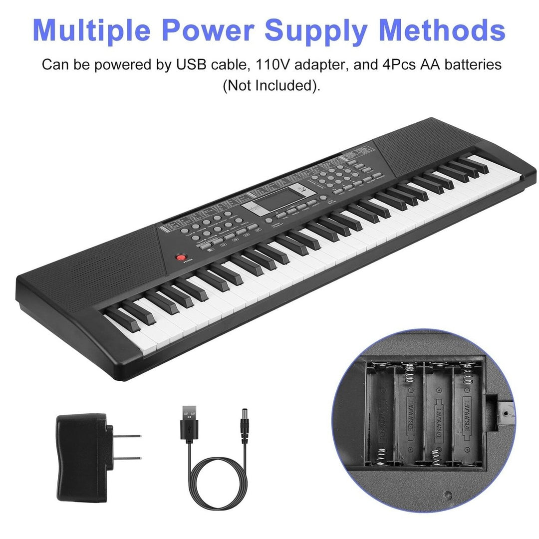 61 Keys Digital Music Keyboard Electronic Piano Image 10