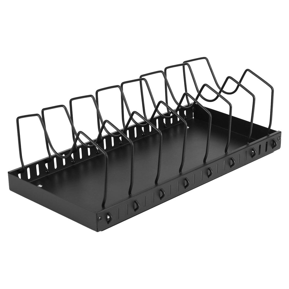 Pull Out Pots and Pans Organizer with 8 Adjustable Dividers Image 2