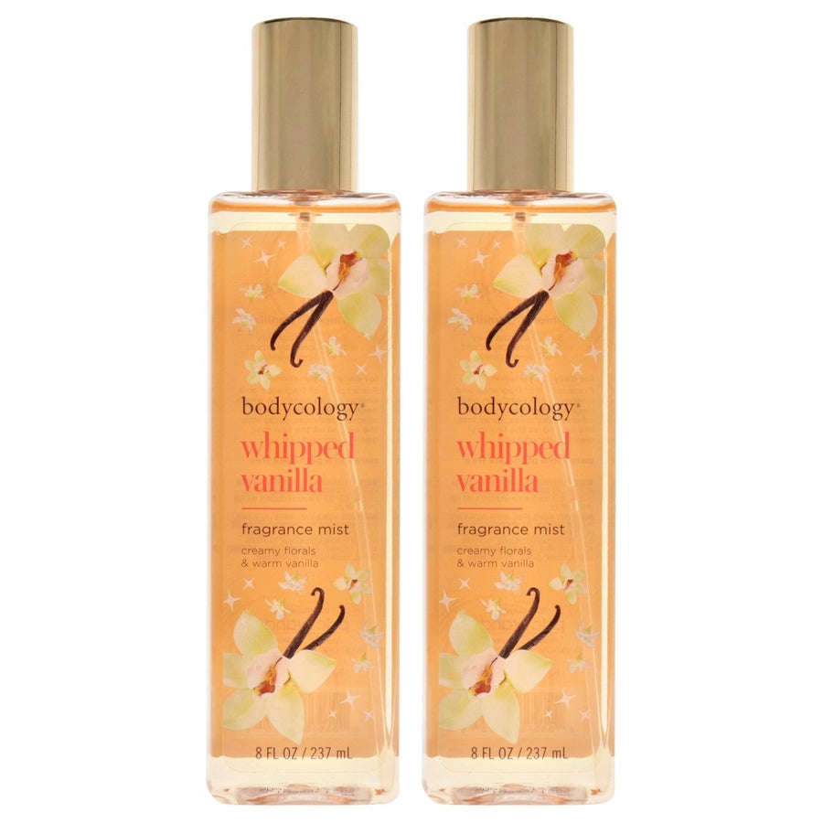 Bodycology Whipped Vanilla by Bodycology for Women - 8 oz Fragrance Mist - Pack of 2 Image 1