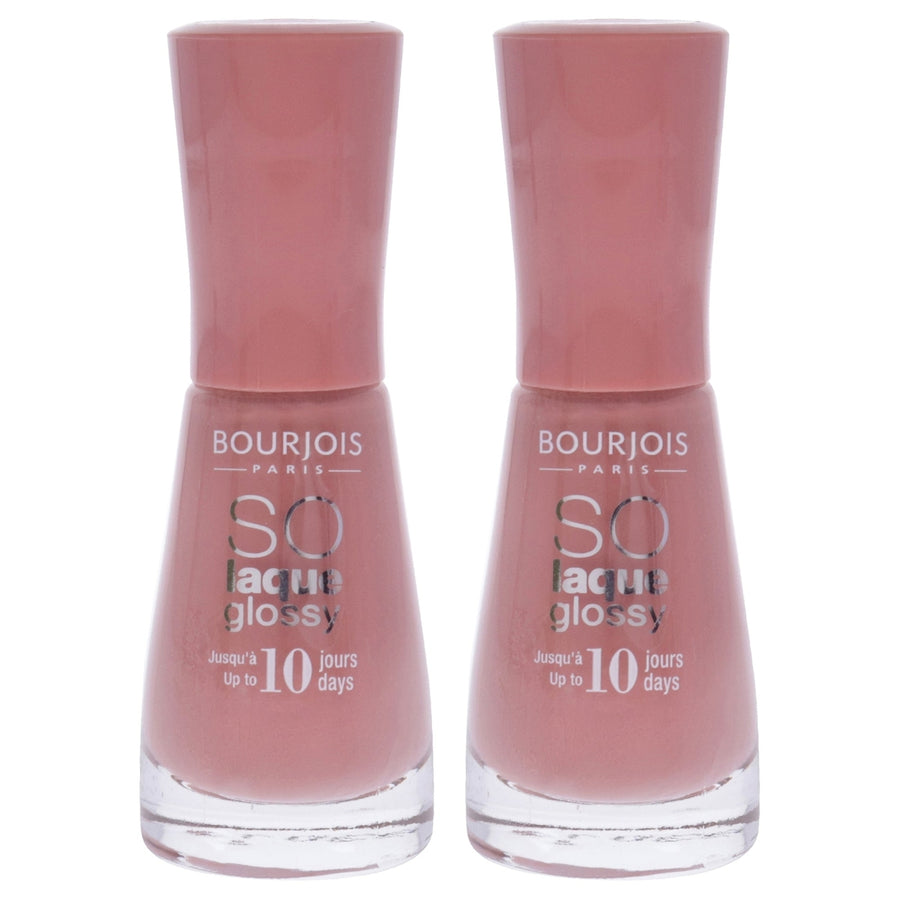 Bourjois So Laque Glossy - 13 Tombee A Pink by Bourjois for Women - 0.3 oz Nail Polish - Pack of 2 Image 1