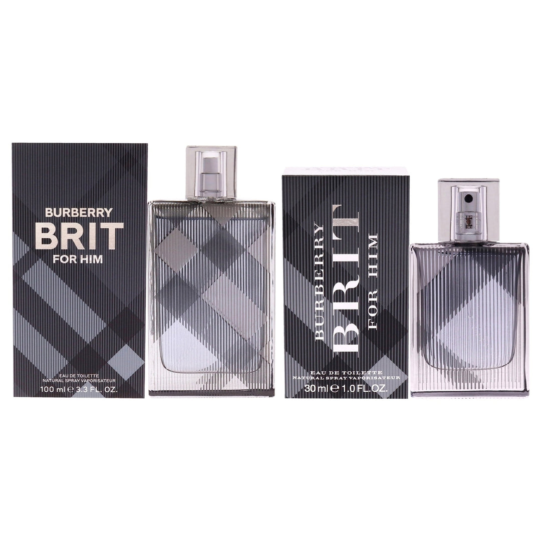 Burberry Burberry Brit Kit by Burberry for Men - 2 Pc Kit 1oz EDT Spray 3.3oz EDT Spray Image 1