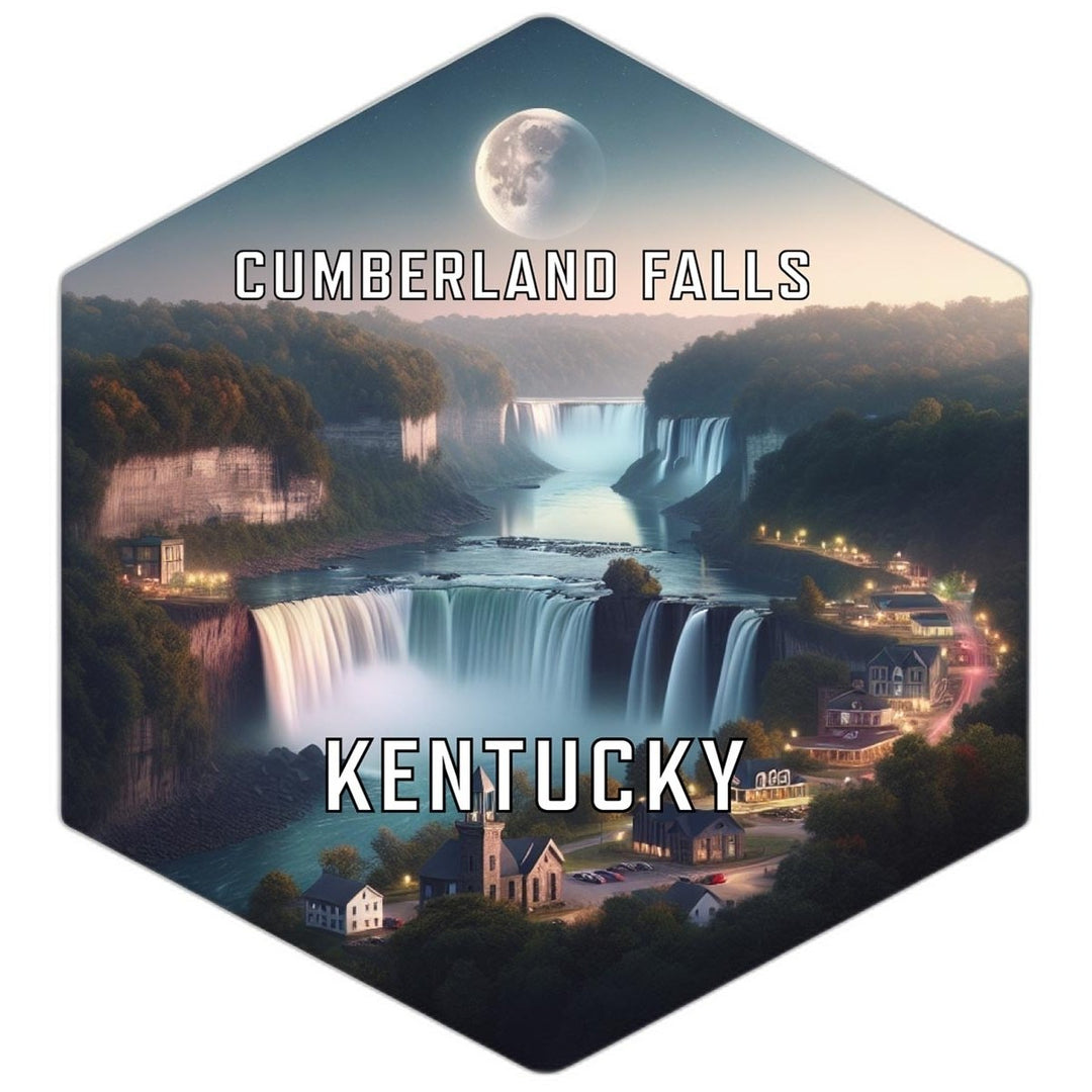 Cumberland Falls Kentucky Travel Destination Souvenir Vinyl Decal Sticker Image 1